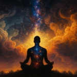 Figura-Meditativa-no-Cosmos-Estelar