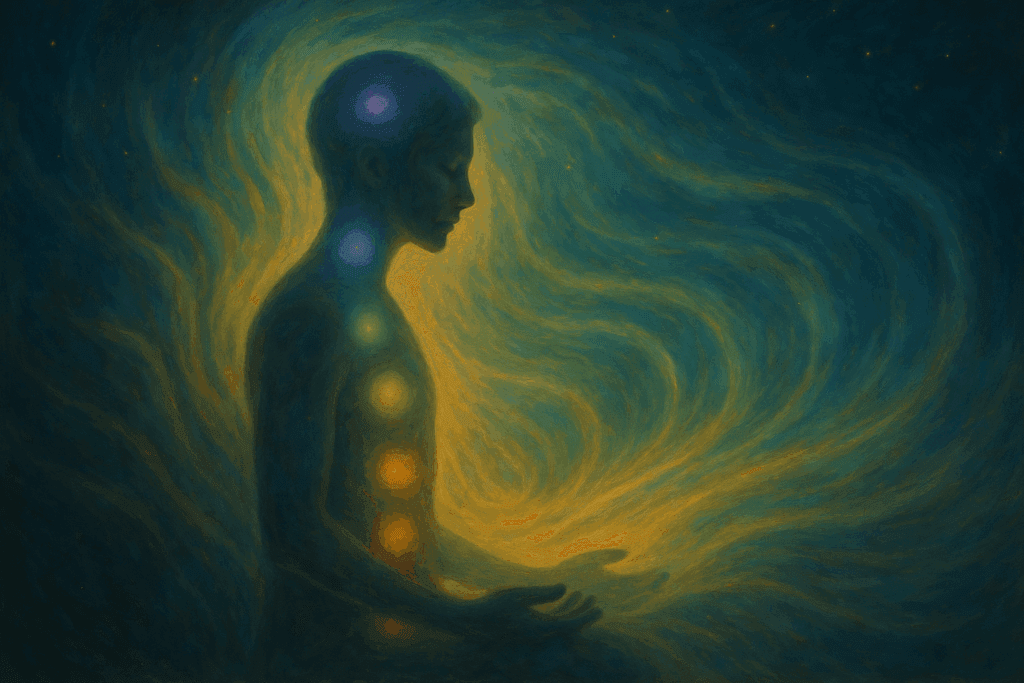 Energia e consciência unindo corpo e alma na cura interior