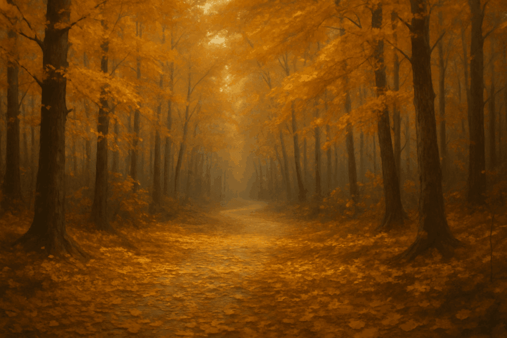 Caminho de solitude e reflexão para diferenciar solidão e autoconhecimento.
