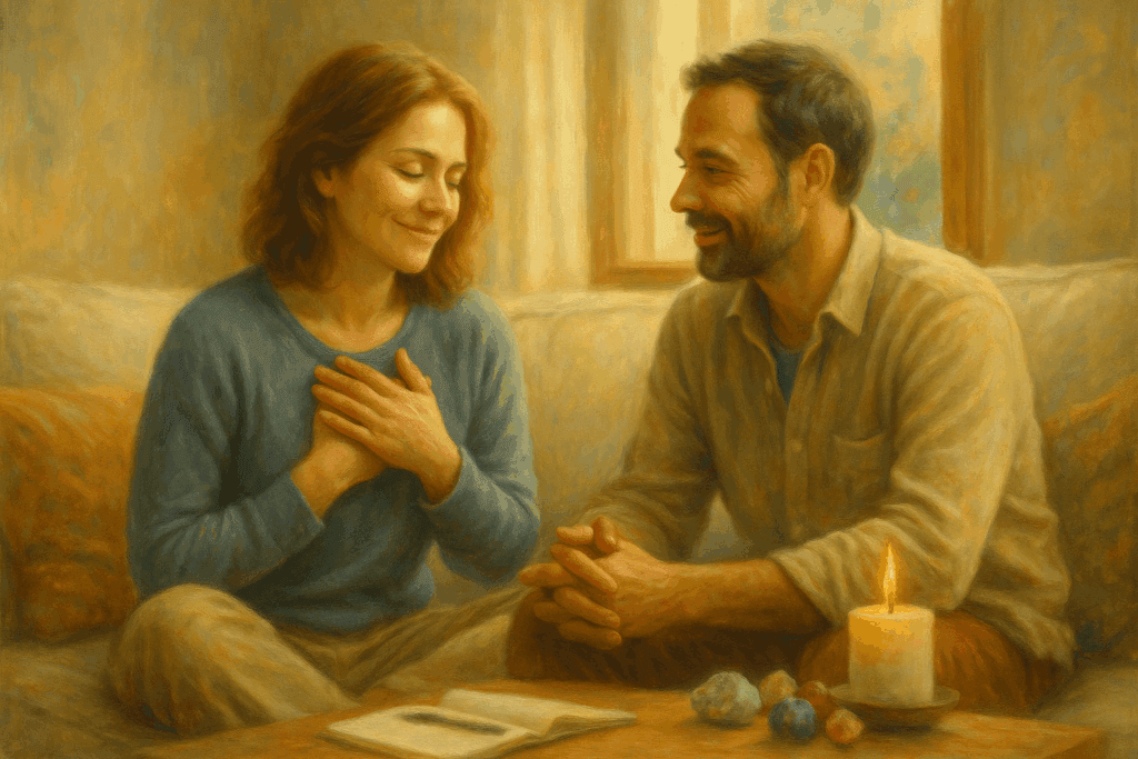 Relacionamento amoroso cultivando comunicação consciente
